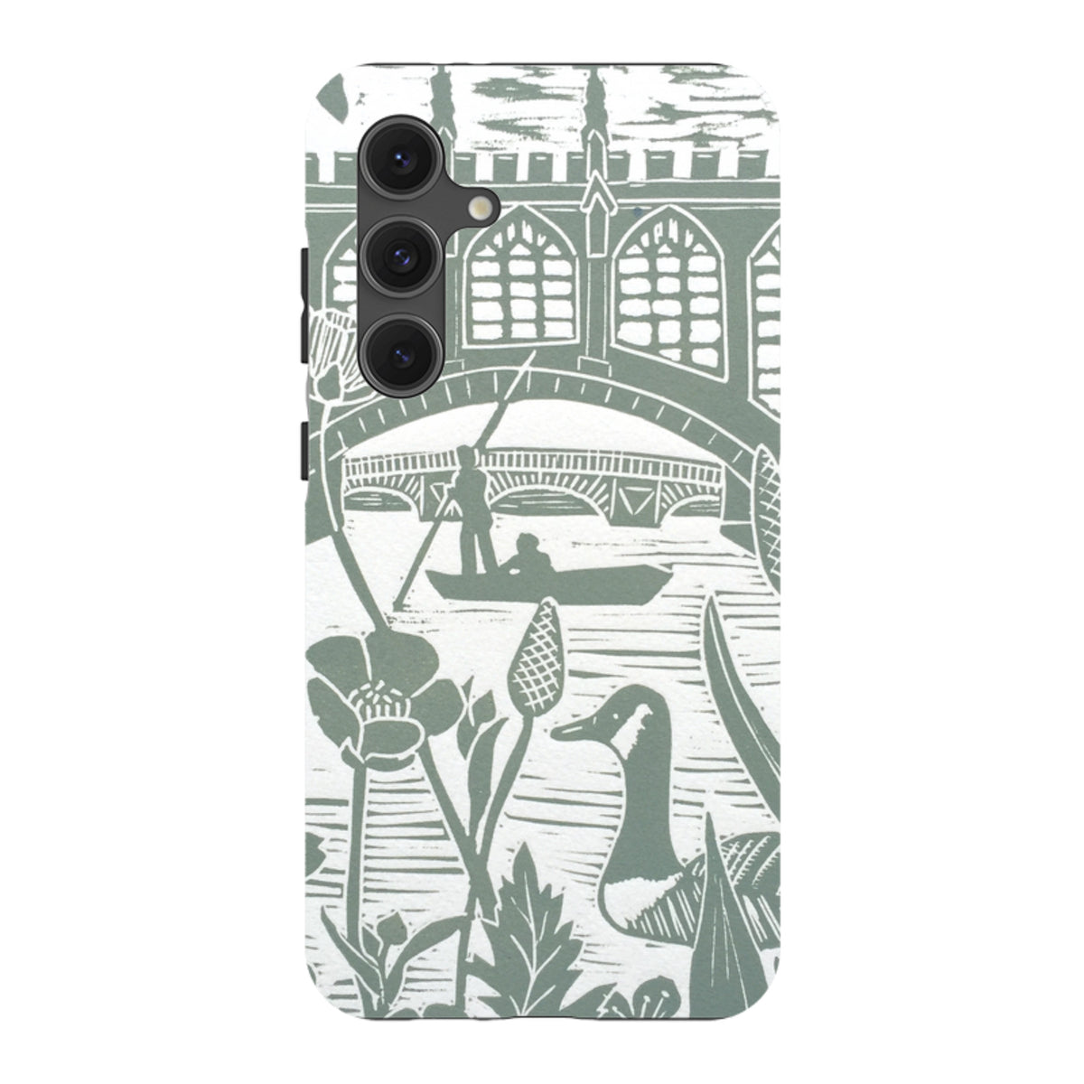 Samsung Tough Case - Punting At Cambridge By Kate Heiss