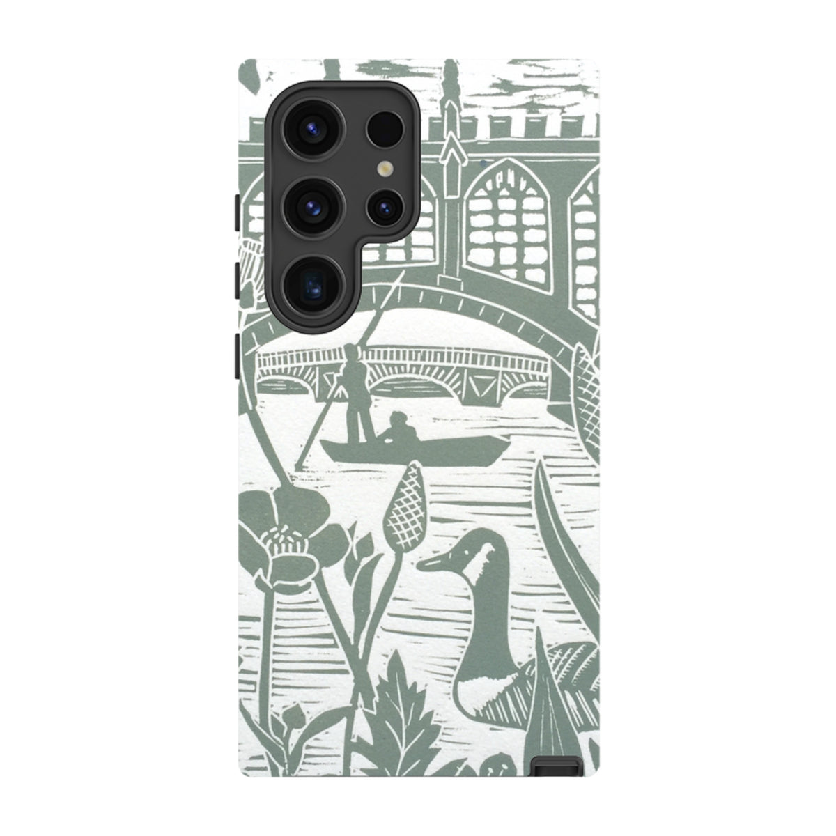 Samsung Tough Case - Punting At Cambridge By Kate Heiss