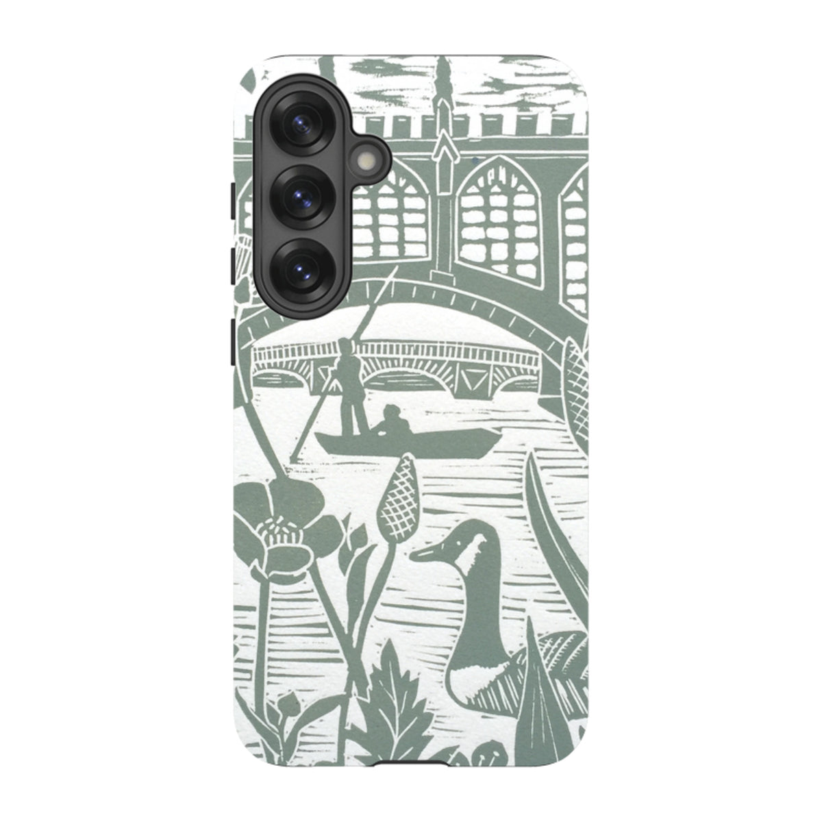 Samsung Tough Case - Punting At Cambridge By Kate Heiss