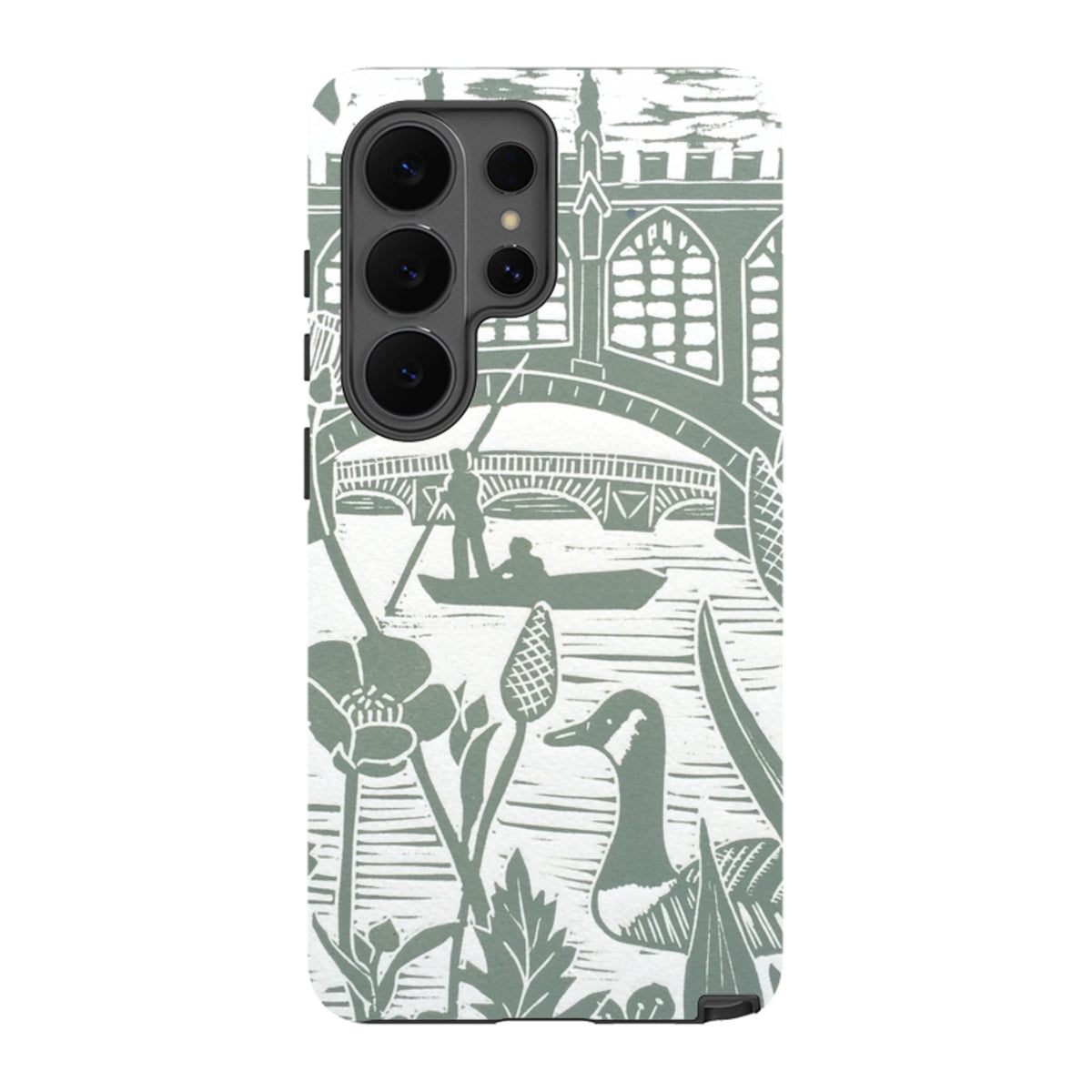 Samsung Tough Case - Punting At Cambridge By Kate Heiss