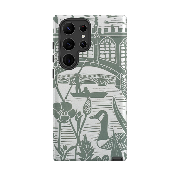 Samsung Tough Case - Punting At Cambridge By Kate Heiss