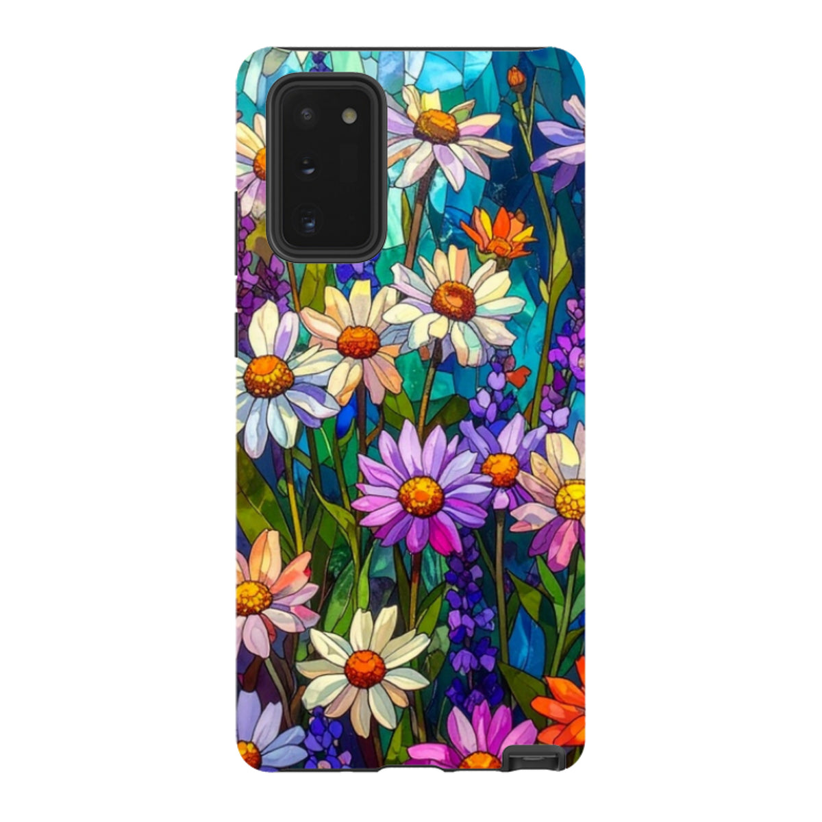 Samsung Tough Case - Purple Daisies