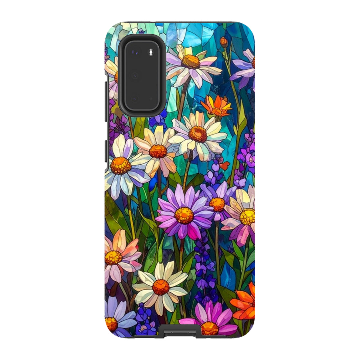 Samsung Tough Case - Purple Daisies