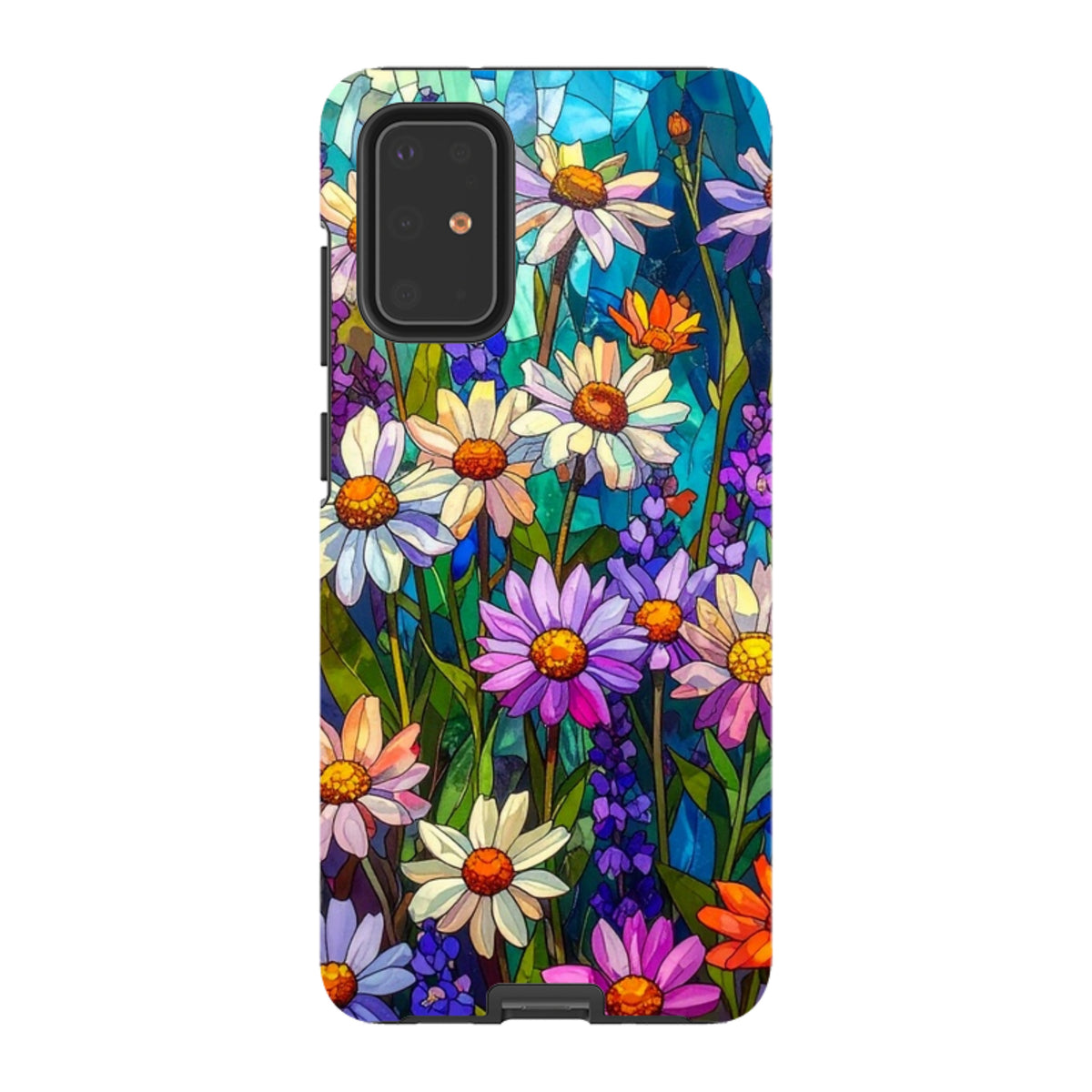 Samsung Tough Case - Purple Daisies