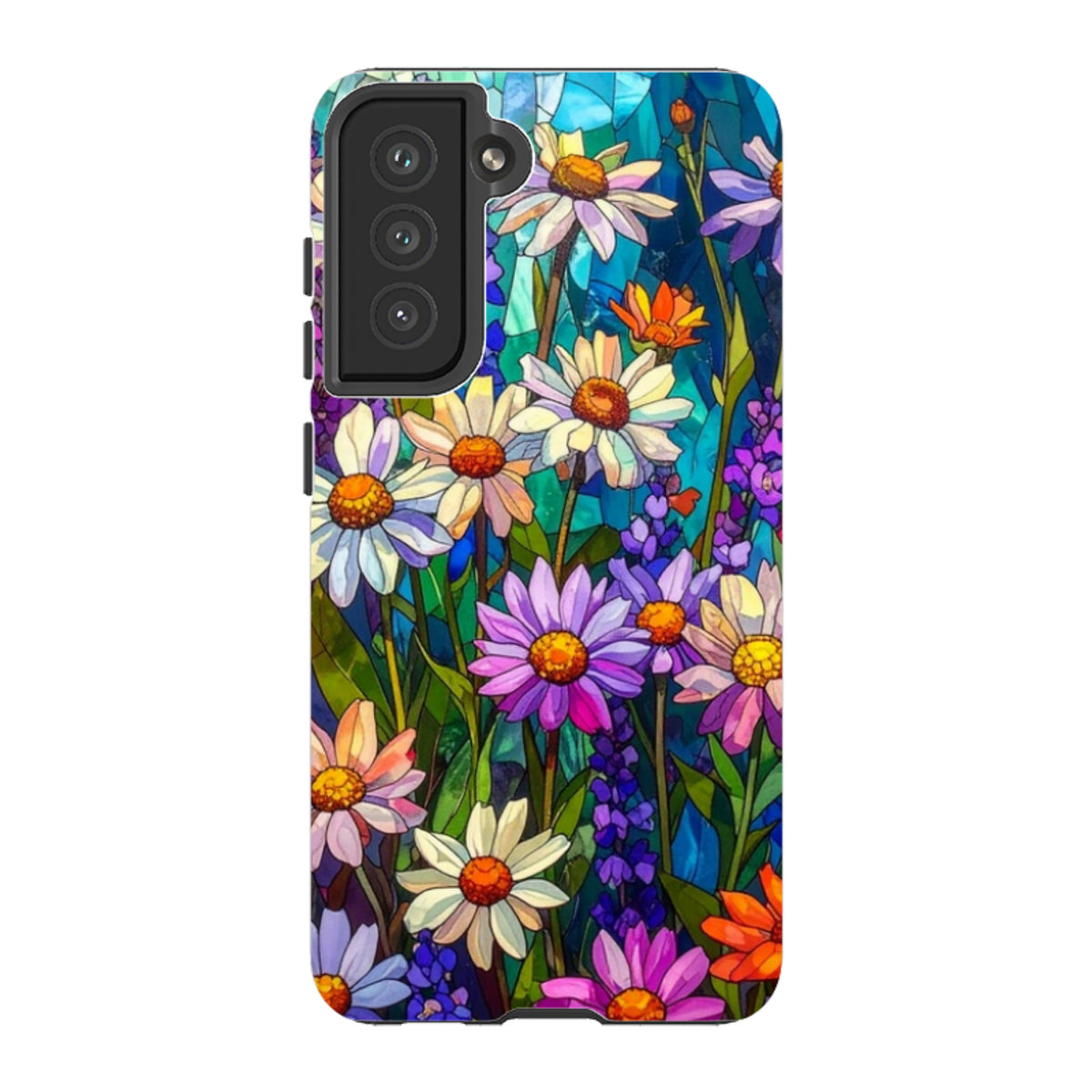 Samsung Tough Case - Purple Daisies