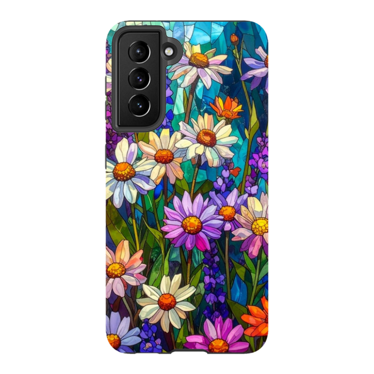 Samsung Tough Case - Purple Daisies