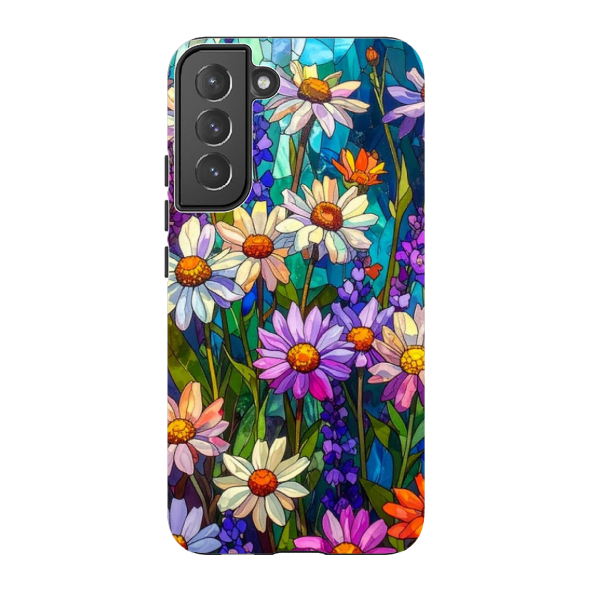 Samsung Tough Case - Purple Daisies