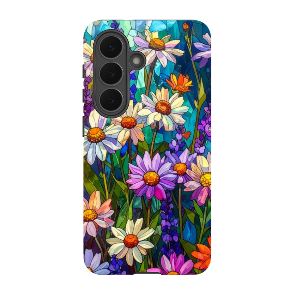 Samsung Tough Case - Purple Daisies