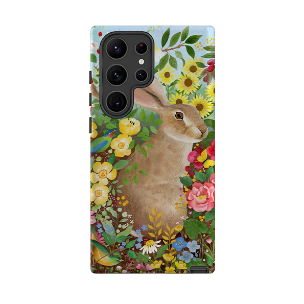Samsung Tough Case - Rabbit Garden By Bex Parkin
