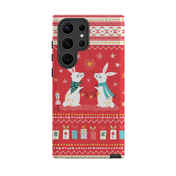 Samsung Tough Case - Rabbits By Ali Brookes