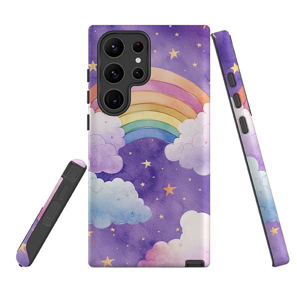 Samsung Tough Case - Rainbow Clouds