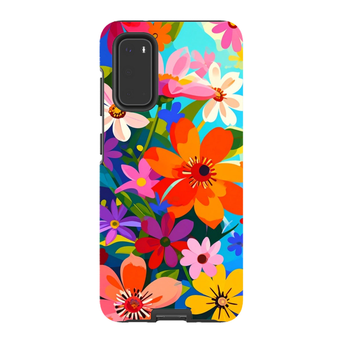 Samsung Tough Case - Rainbow Floral
