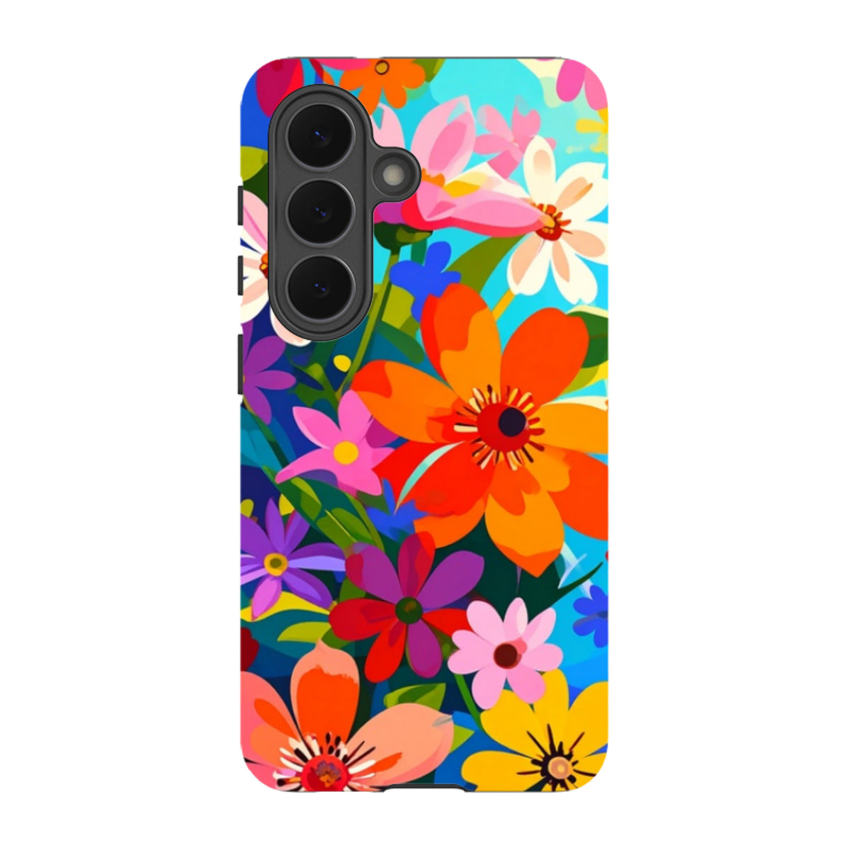 Samsung Tough Case - Rainbow Floral