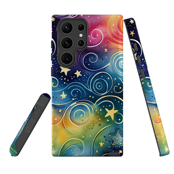 Samsung Tough Case - Rainbow Stars