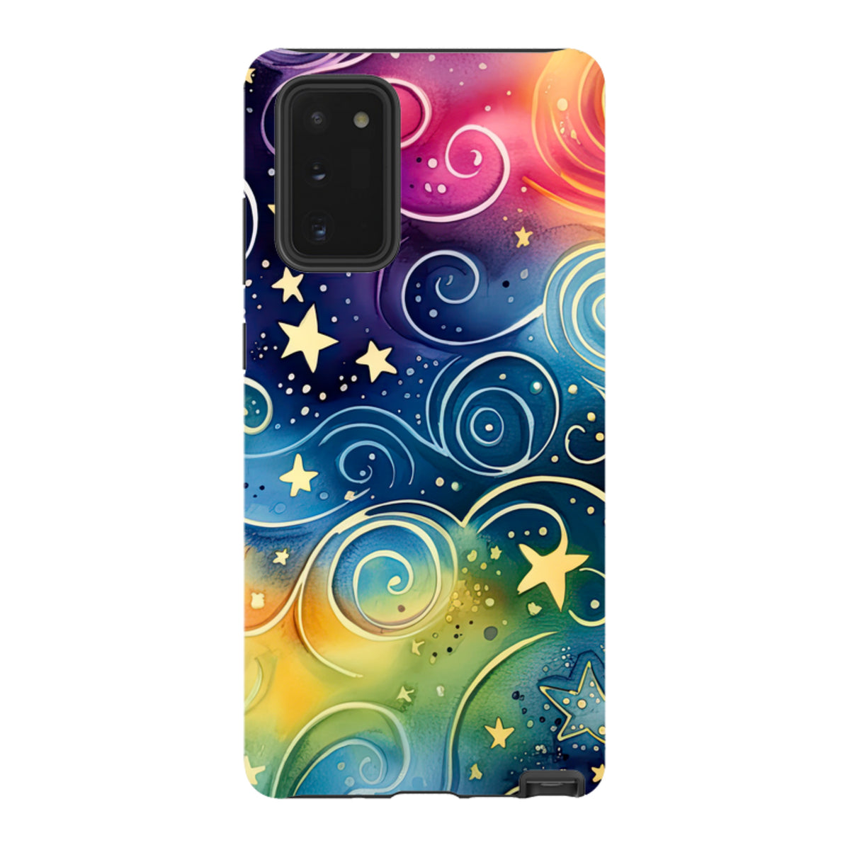 Samsung Tough Case - Rainbow Stars