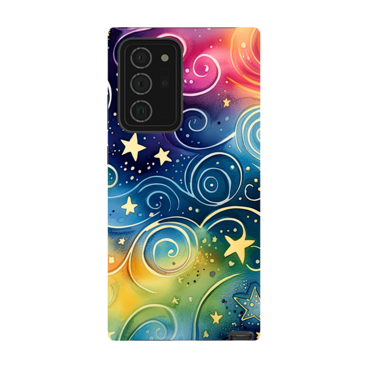 Samsung Tough Case - Rainbow Stars