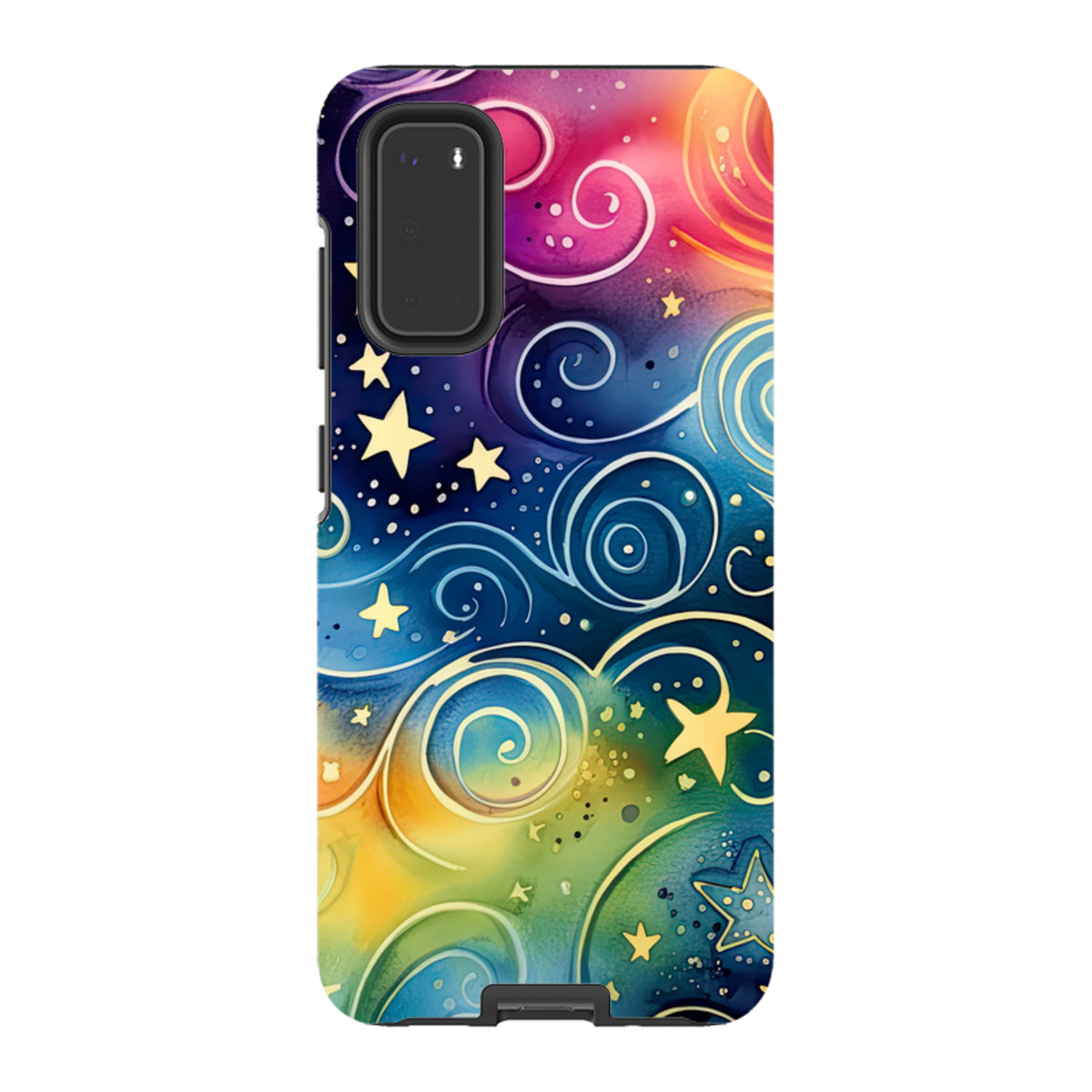 Samsung Tough Case - Rainbow Stars