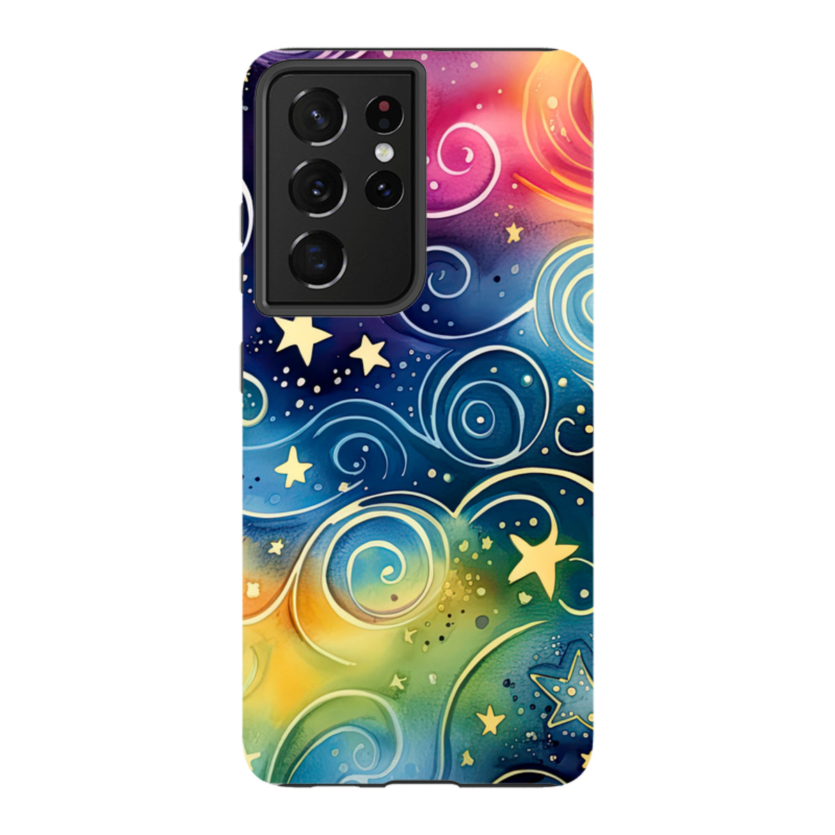 Samsung Tough Case - Rainbow Stars