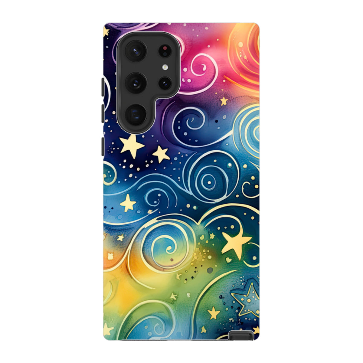 Samsung Tough Case - Rainbow Stars