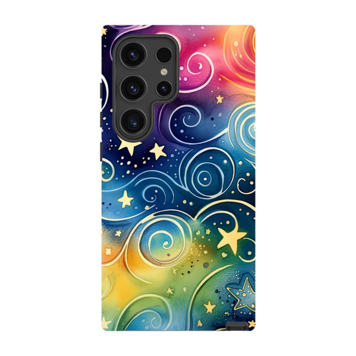Samsung Tough Case - Rainbow Stars