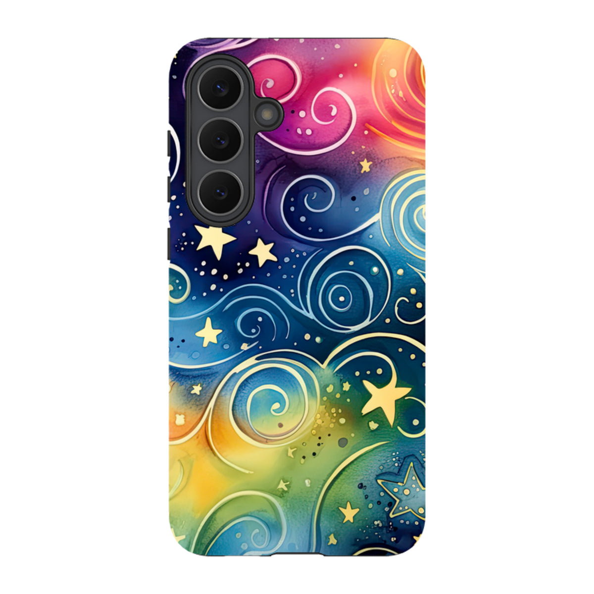 Samsung Tough Case - Rainbow Stars