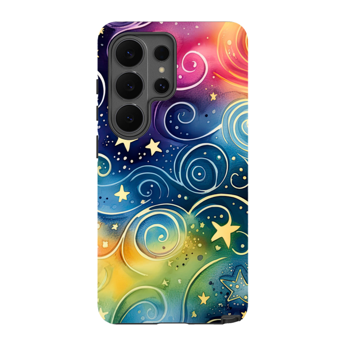Samsung Tough Case - Rainbow Stars
