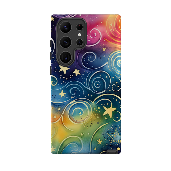 Samsung Tough Case - Rainbow Stars
