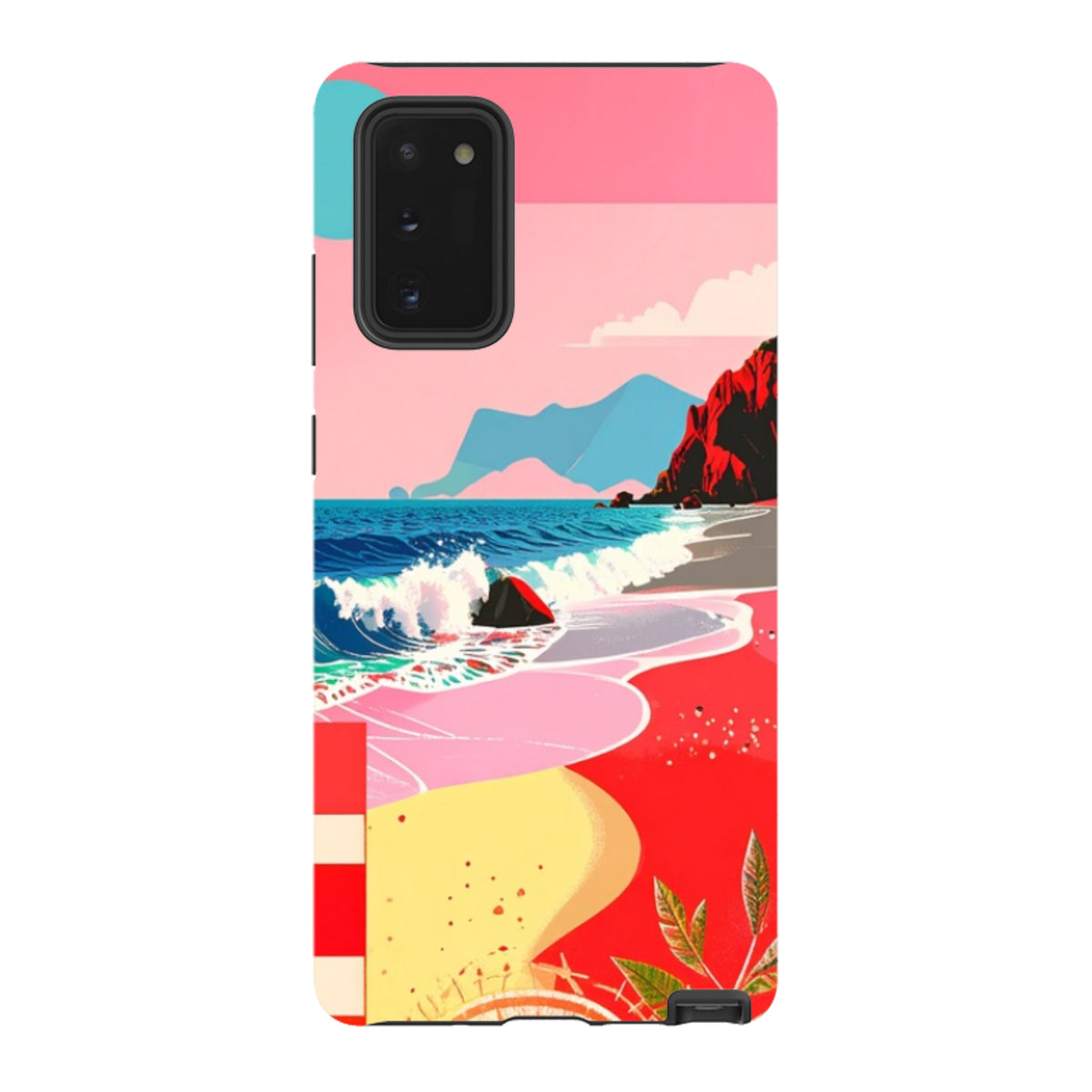 Samsung Tough Case - Red Beach