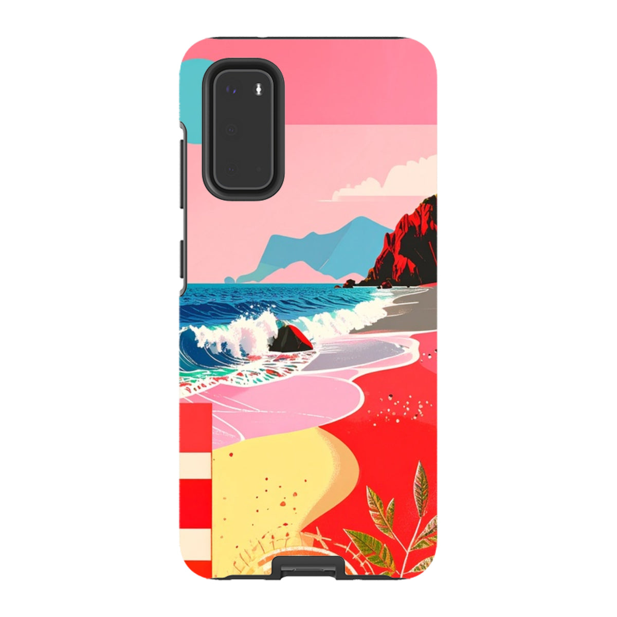 Samsung Tough Case - Red Beach