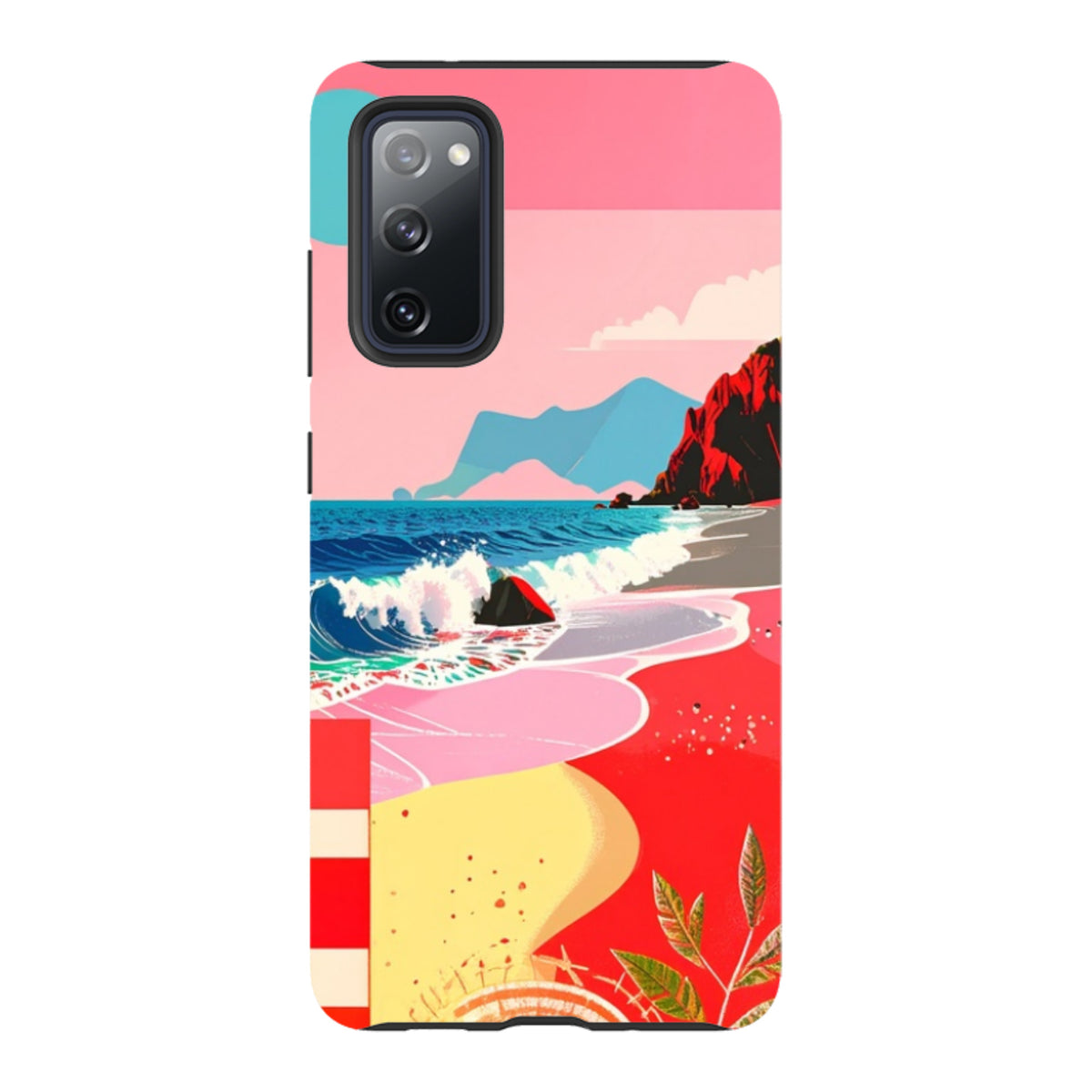 Samsung Tough Case - Red Beach