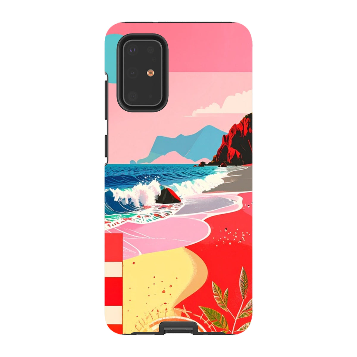 Samsung Tough Case - Red Beach