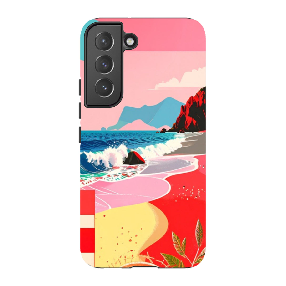 Samsung Tough Case - Red Beach