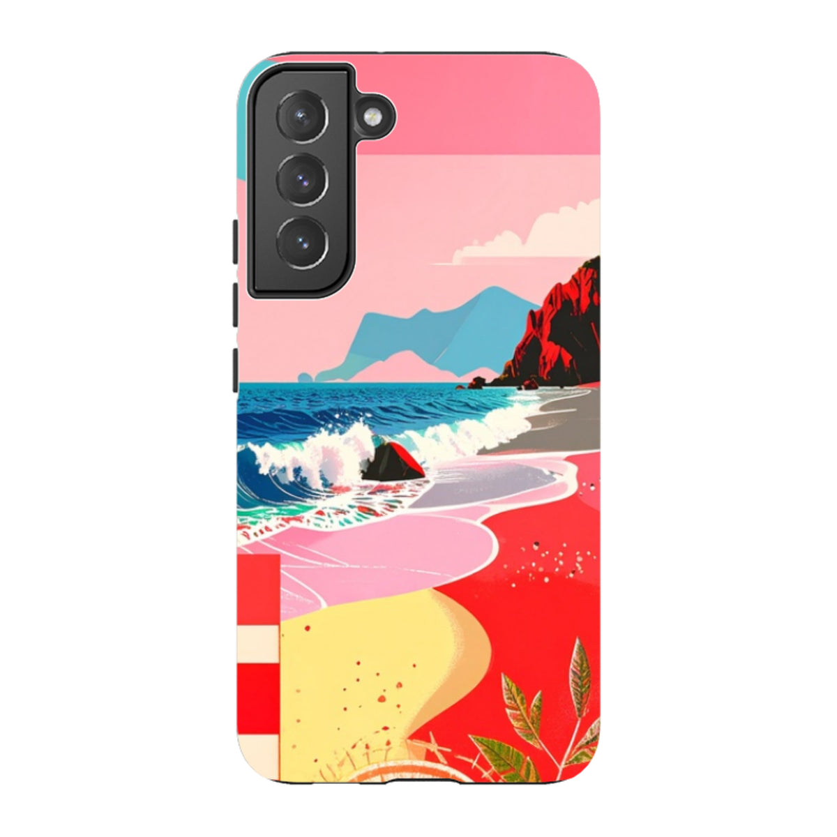 Samsung Tough Case - Red Beach