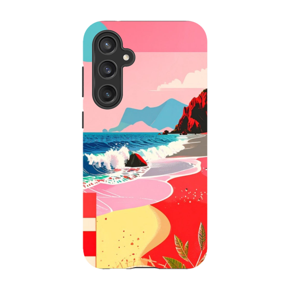 Samsung Tough Case - Red Beach