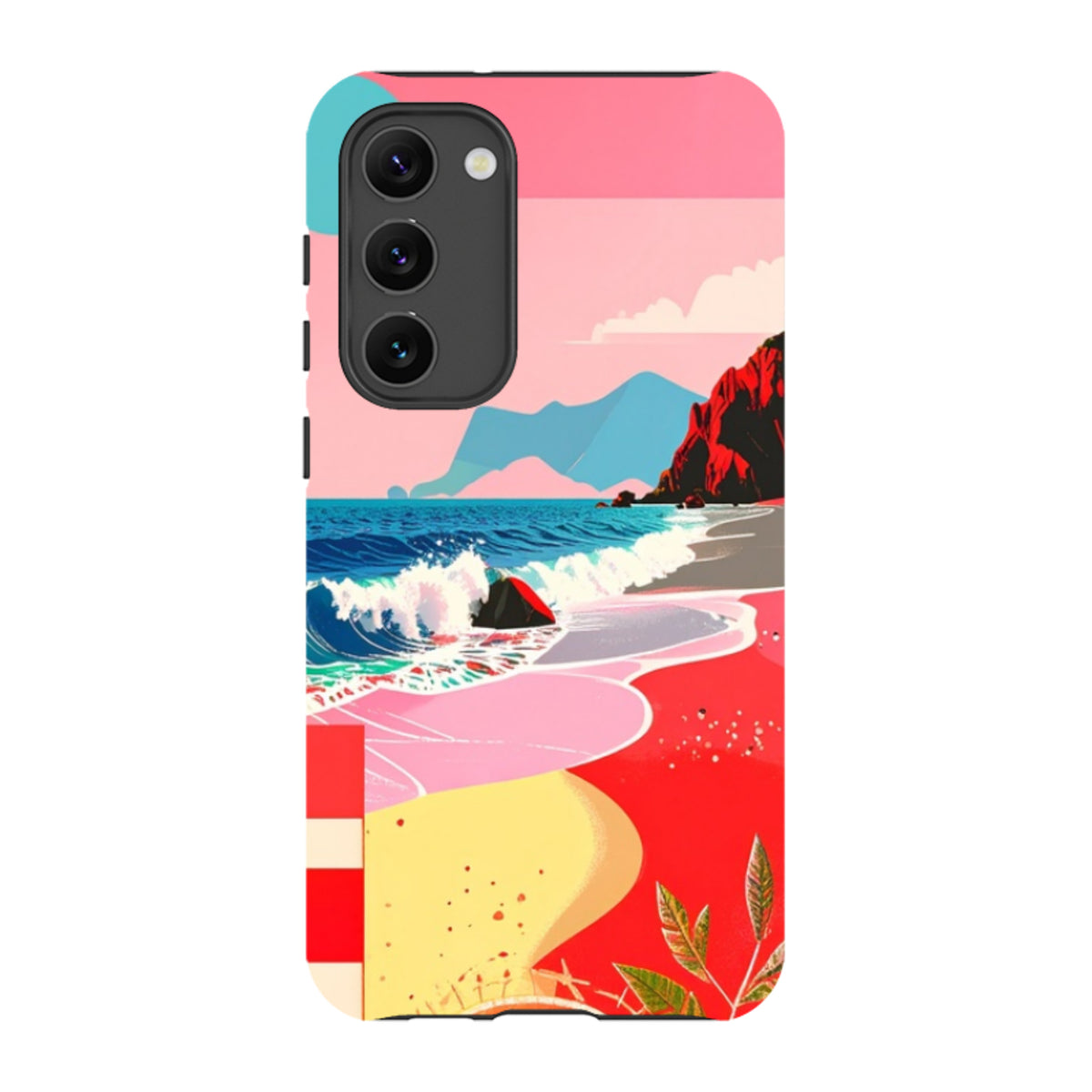 Samsung Tough Case - Red Beach