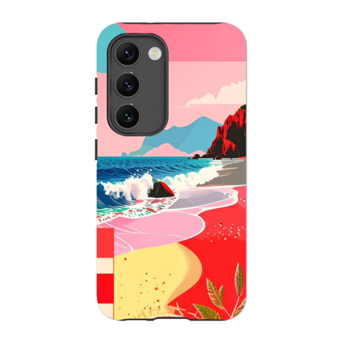 Samsung Tough Case - Red Beach