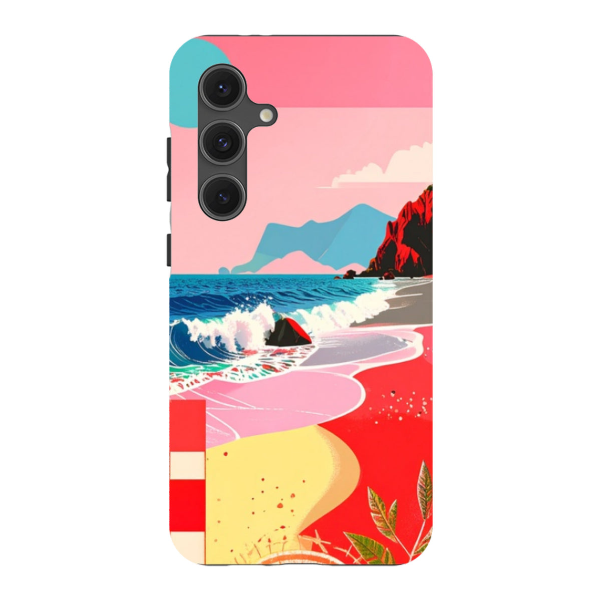 Samsung Tough Case - Red Beach