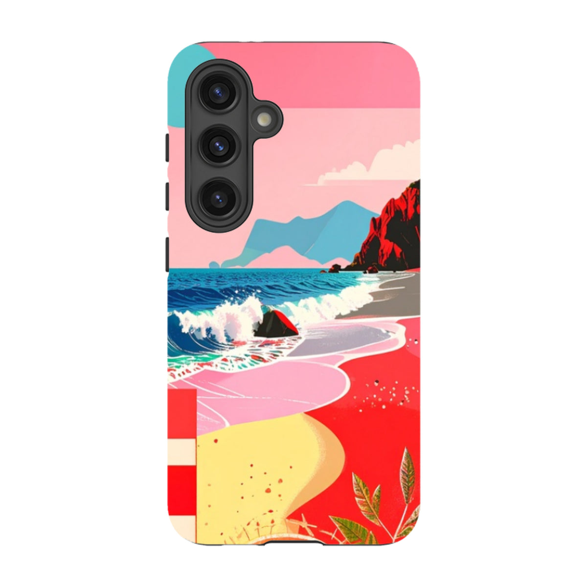 Samsung Tough Case - Red Beach
