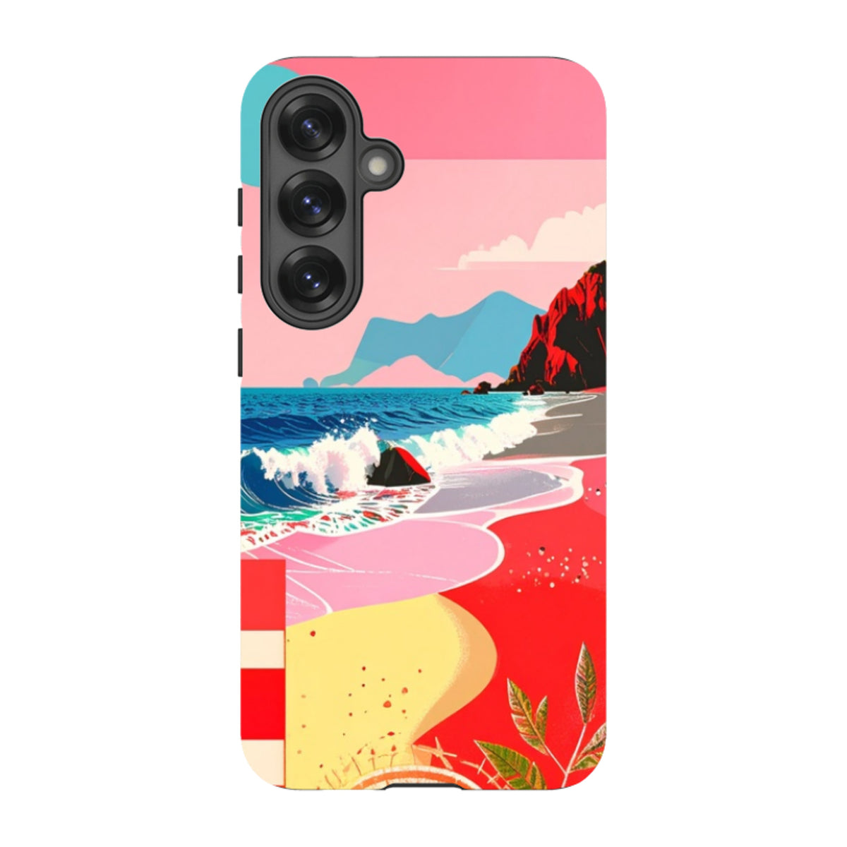Samsung Tough Case - Red Beach