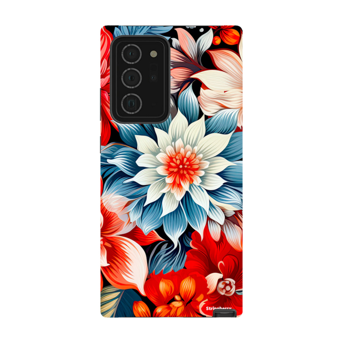Samsung Tough Case - Red Bells II