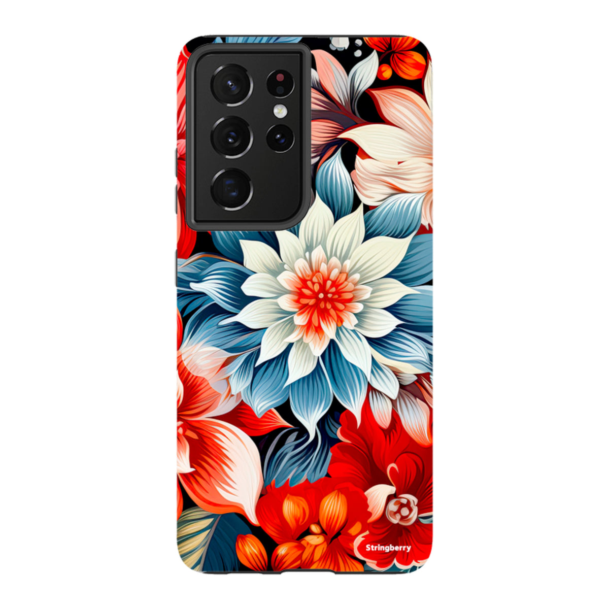 Samsung Tough Case - Red Bells II