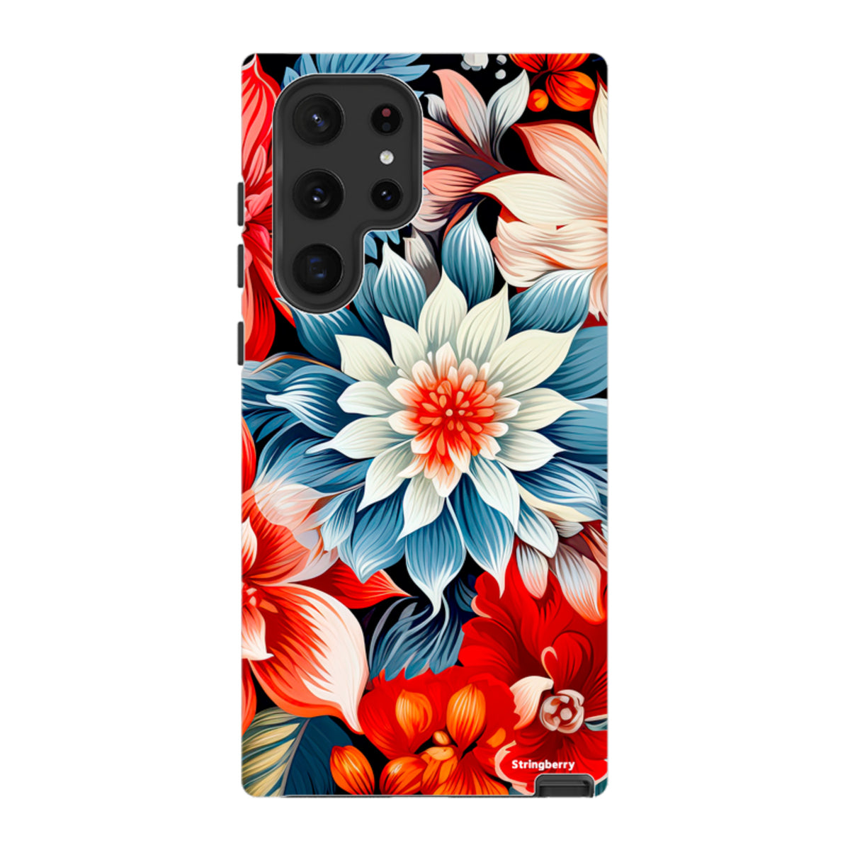 Samsung Tough Case - Red Bells II