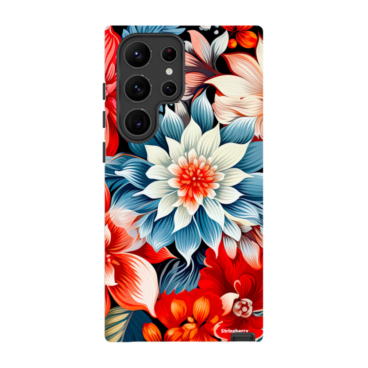 Samsung Tough Case - Red Bells II