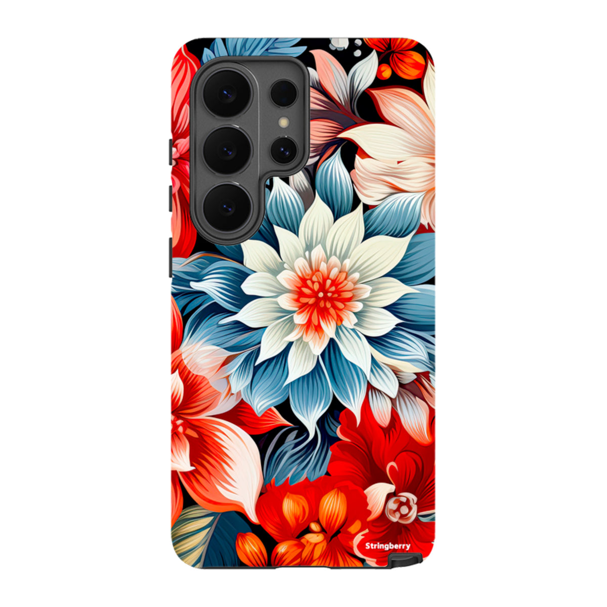 Samsung Tough Case - Red Bells II