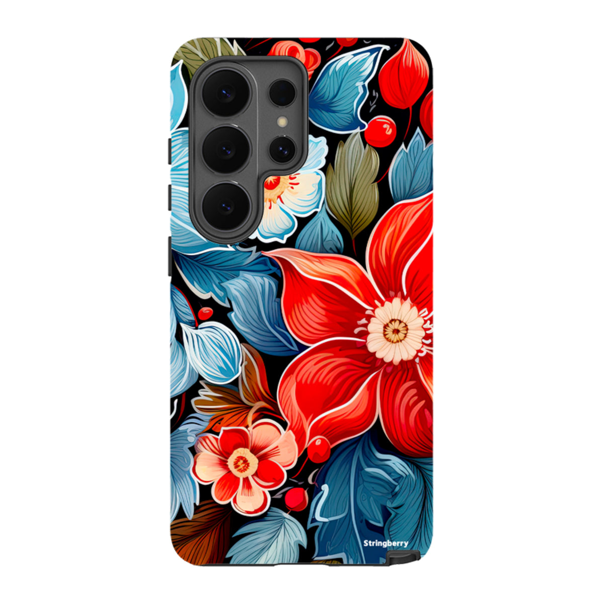 Samsung Tough Case - Red Bells