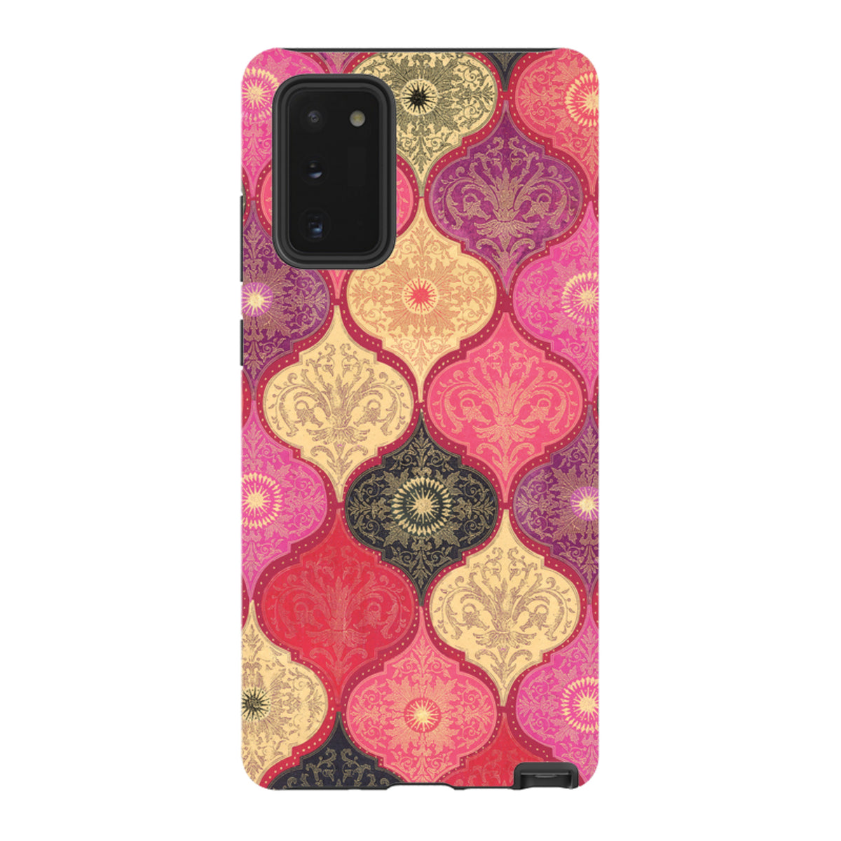 Samsung Tough Case - Red Damask By Jehane