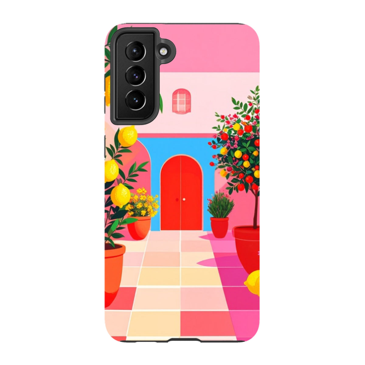 Samsung Tough Case - Red Garden