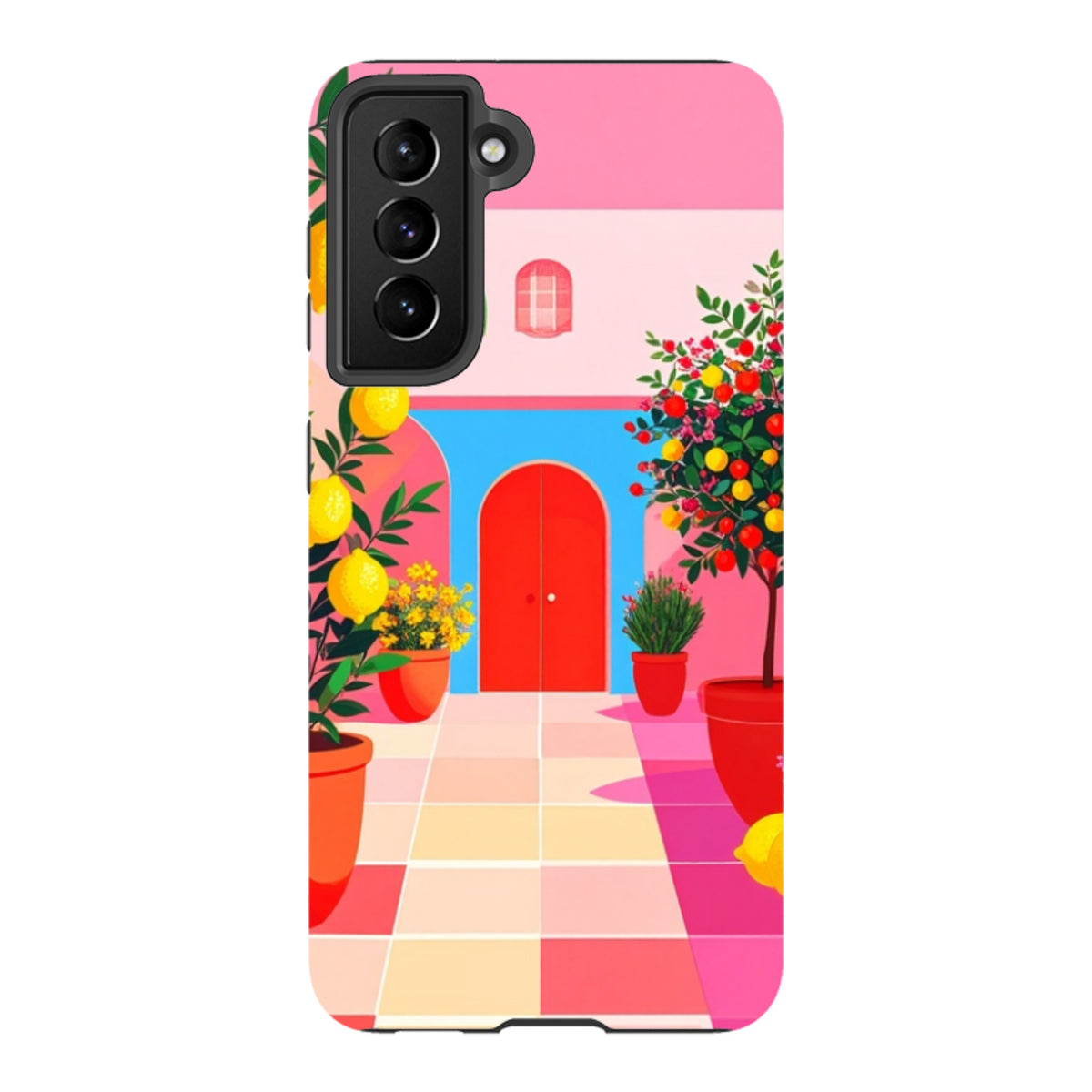Samsung Tough Case - Red Garden