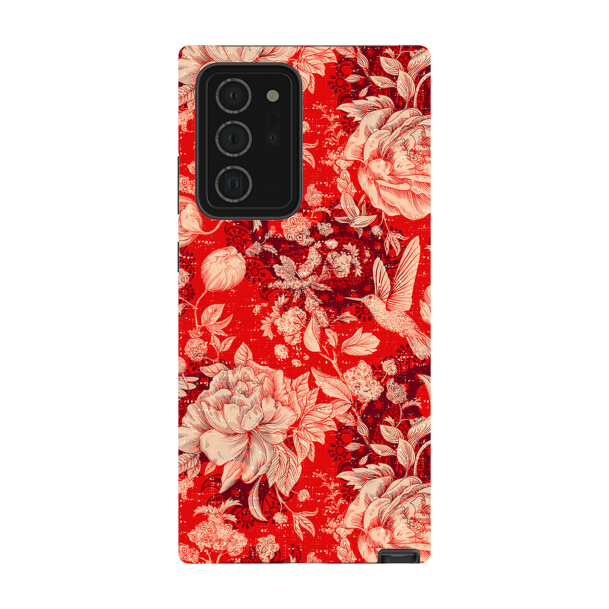 Samsung Tough Case - Red Peonies