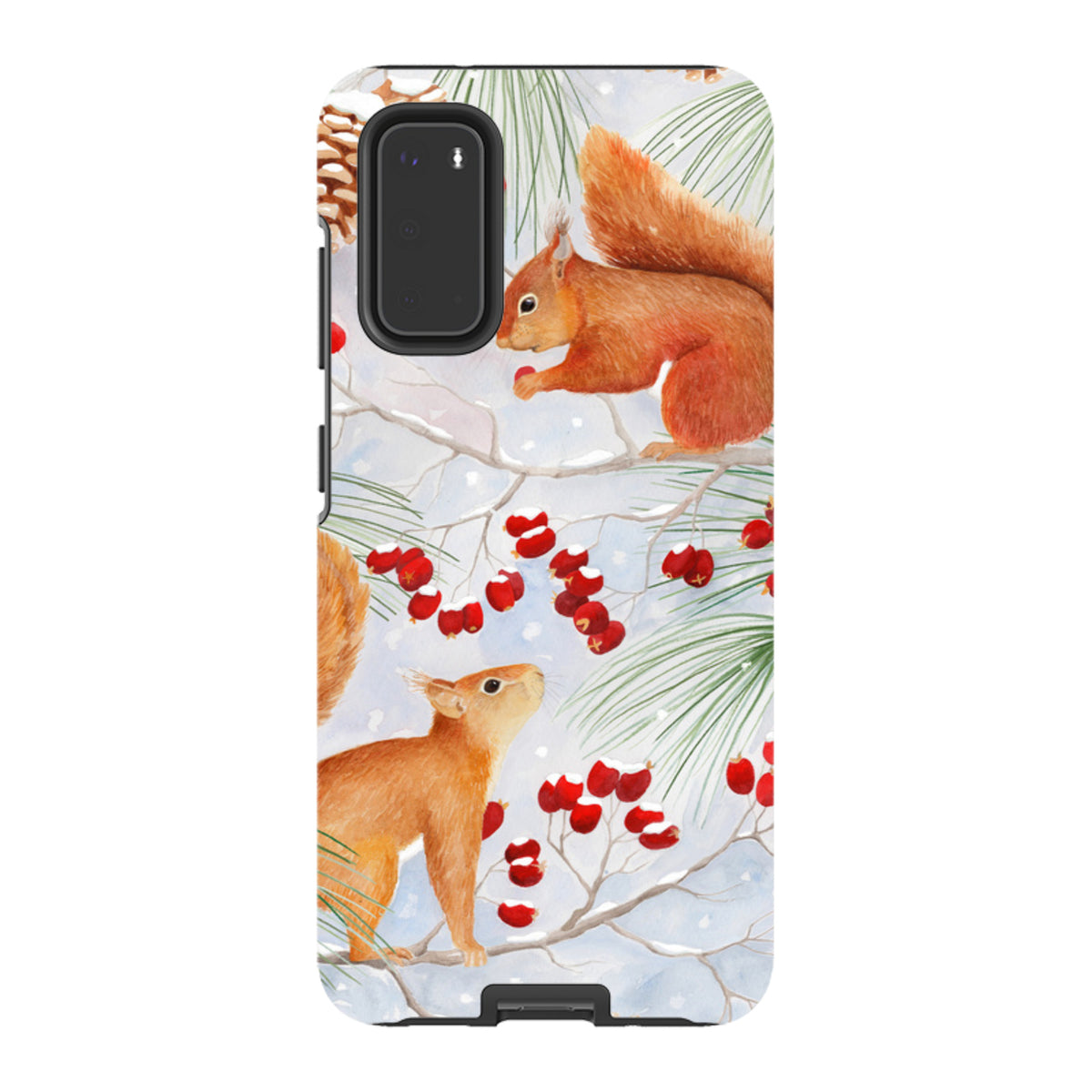 Samsung Tough Case - Red Squirrels By Bex Parkin